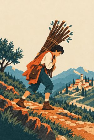 완드 10 타로 카드